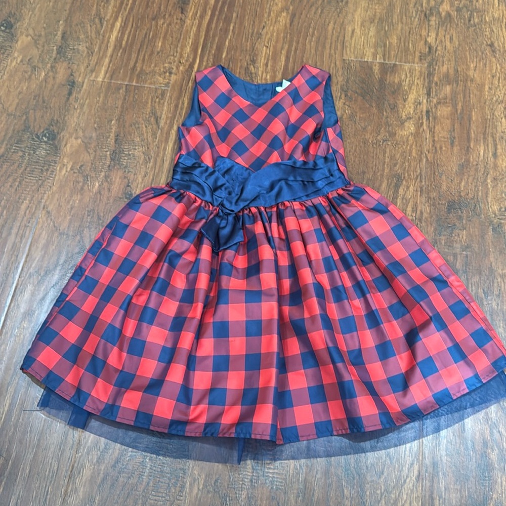 Cat and Jack plaid party dress